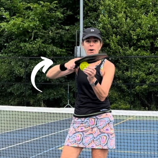 Pickleball Spin Demonstration