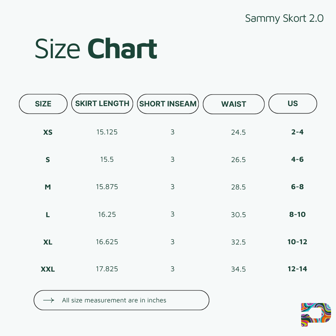 size charts
