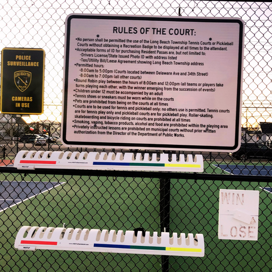 Paddle Rack on the old M&M Steam Bar Lot at Delaware Ave. and 34th Street LBI