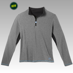 Grey Quarter Zip