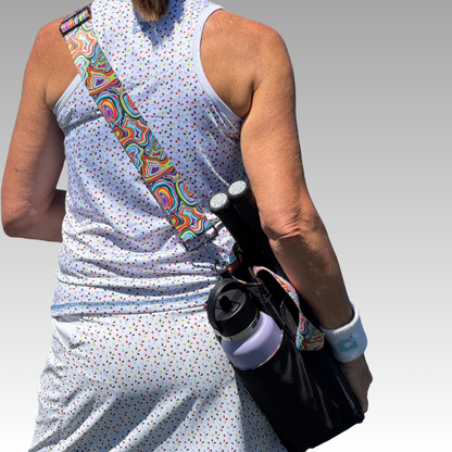 Lulu Pickleball Tote Cross-Body Strap