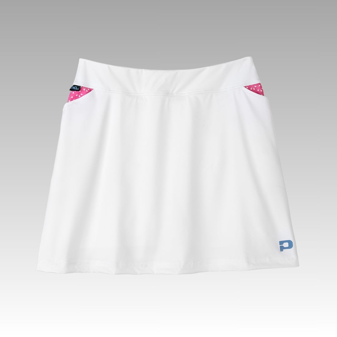 White Skort