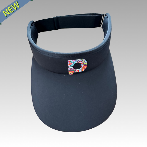 Navy blue visor