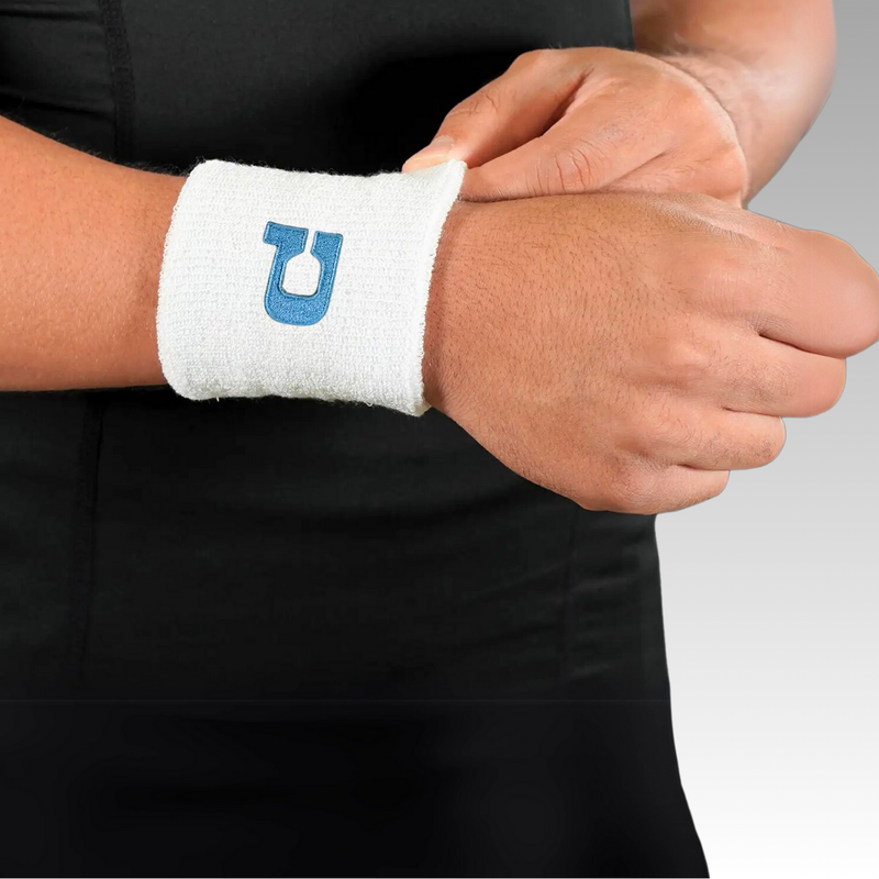 White with Light Blue