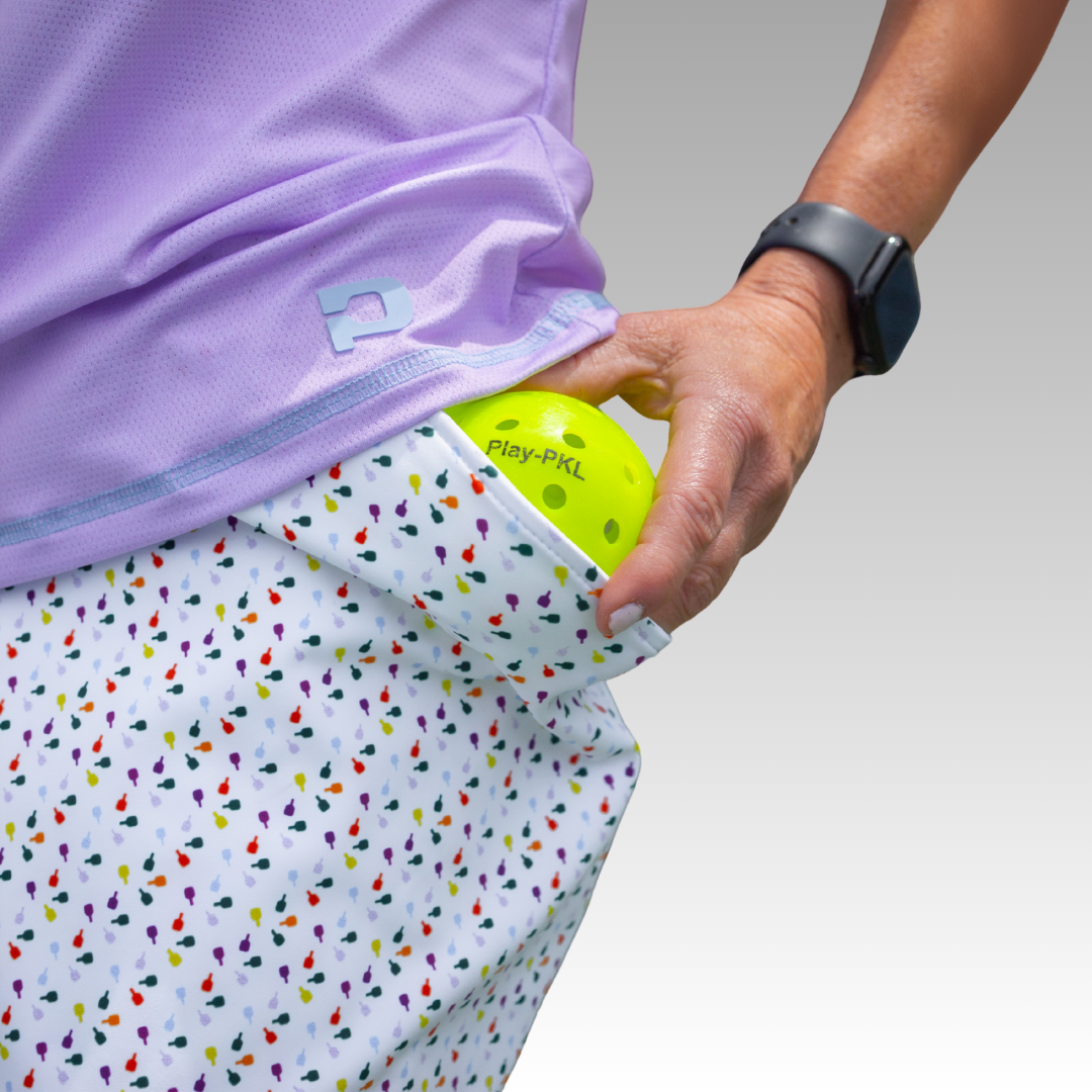 Multi Confetti Skort Pocket