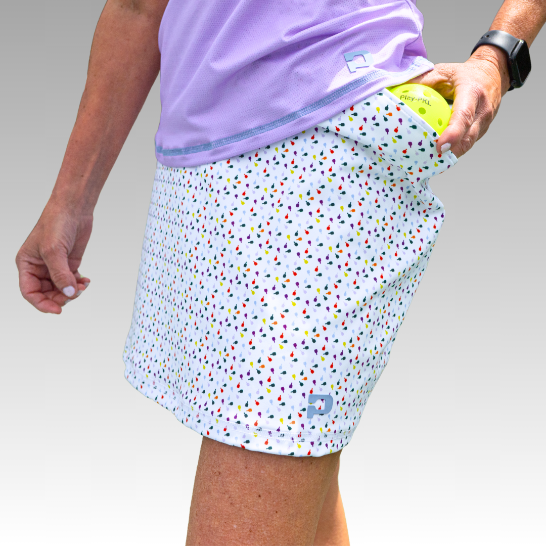 Multi Confetti Skort