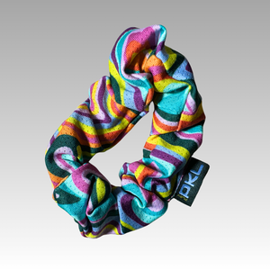 Geode Pickleball Hair Scrunchie