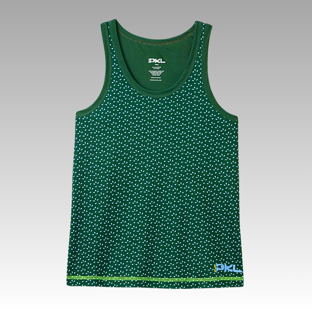 green apparel tank