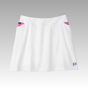 white skort