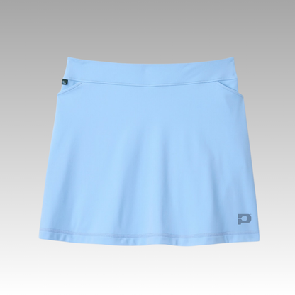 blue skort