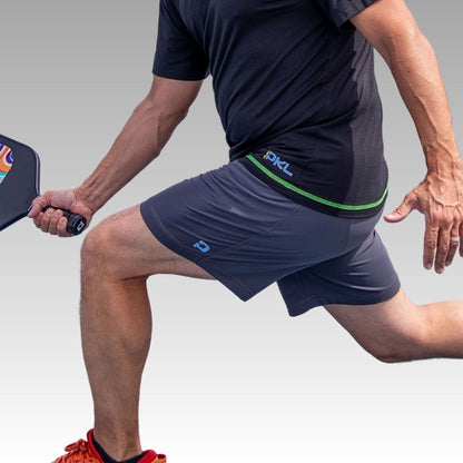 Slate Kelter Short With black t-shirt