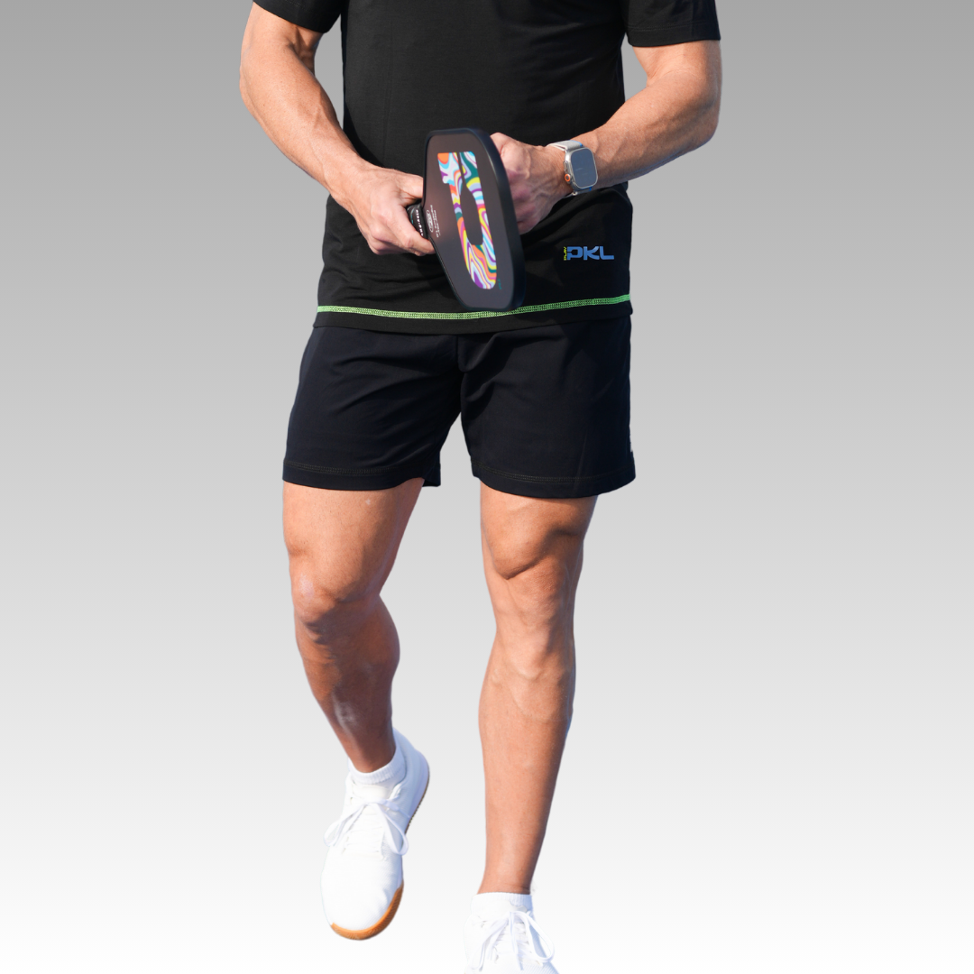 Black Kelter Short With black t-shirt