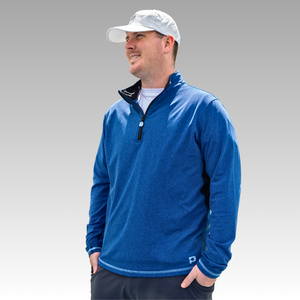 Blue Quarter Zip