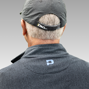 gray cap with visible pkl logo