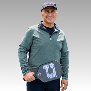 green Quarter Zip