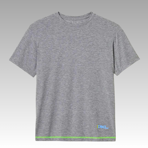 grey shirt
