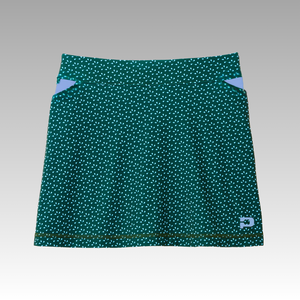 green apparel skort