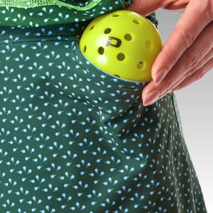 GREEN CONFETTI with pickleball