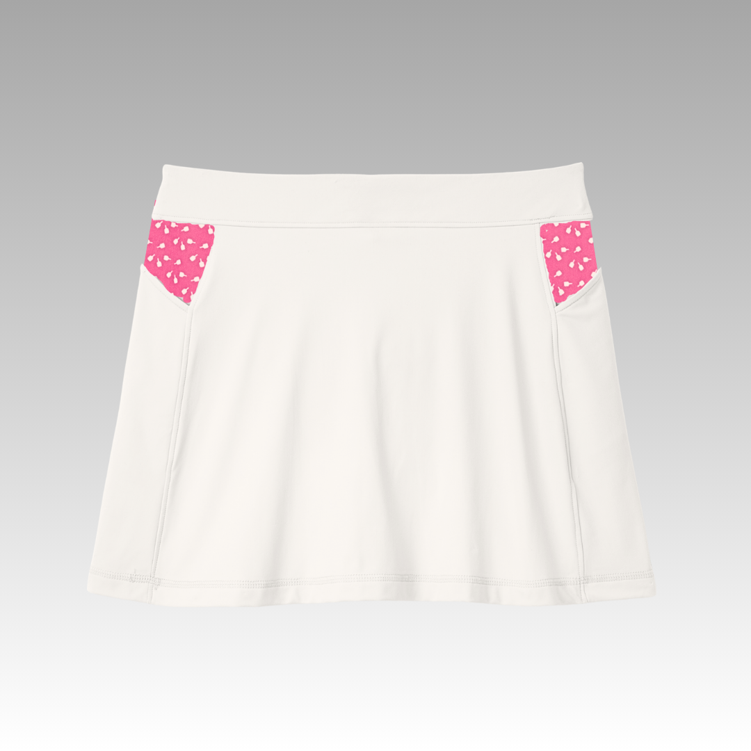 White Skort
