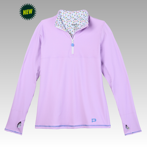pink long sleeve sports shirt