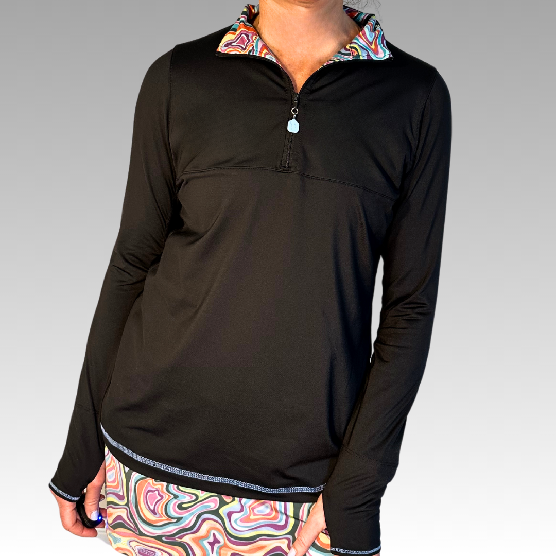 geode long sleeve pickleball shirt