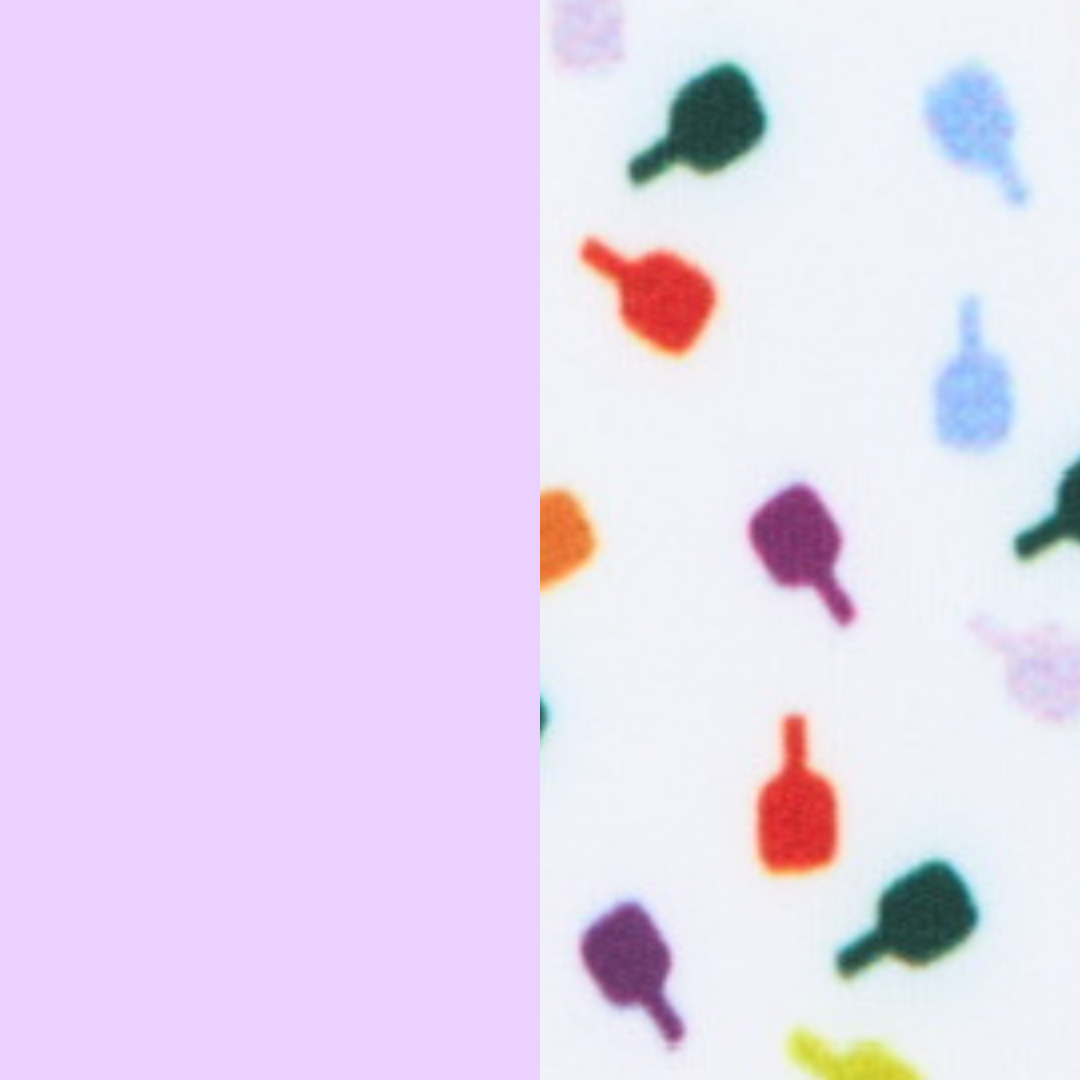 Lilac with Multi Confetti